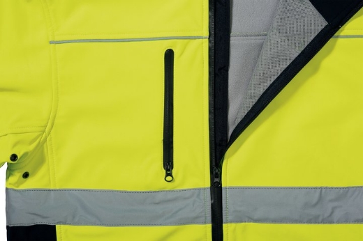 Picture of Bisley, Taped Hi Vis Soft Shell Jacket